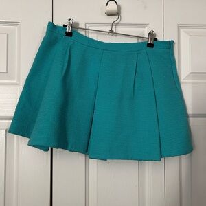 Zara Teal Skater Skirt